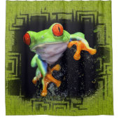 Frog 3 randopties douchegordijn (Voorkant)