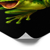 Frog 67 Meme Six Seven Funny Gen Alpha  Poster (Hoek)