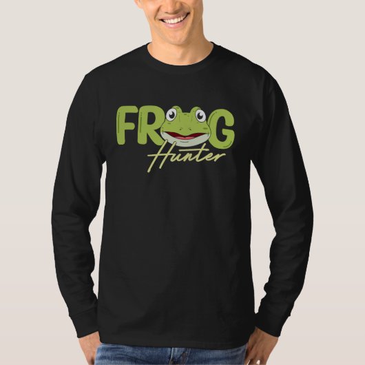 Frog Amphibians Exotic Animal Frog Catcher Tadpole T-shirt (Voorkant)