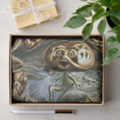 Frog and toad Ernst Haeckel vintage Tissuepapier (Geschenk)