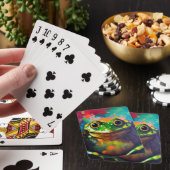 Frog Animal Discovery Adventure Natuur Planet Ear Pokerkaarten (Insitu)