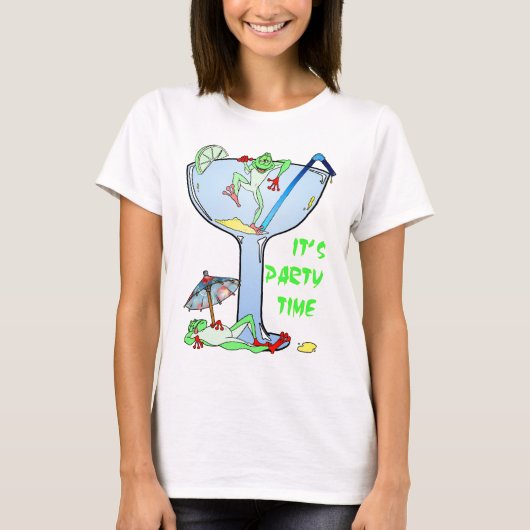 Frog-arita T-shirt (Voorkant)