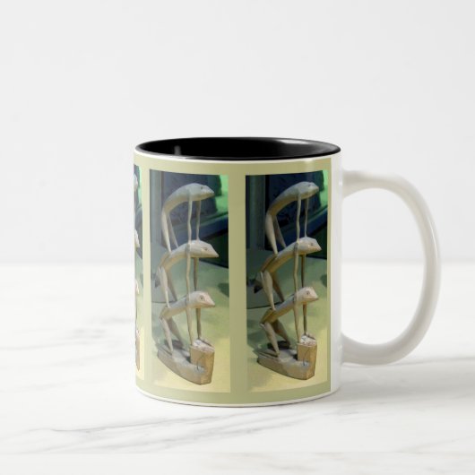 Frog Art CB Tweekleurige Koffiemok (Rechts)