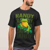 Frog Art - Randy Naam T-shirt (Voorkant)