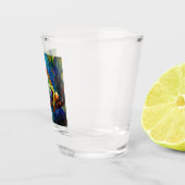 Frog Art Shot Glas (Rechts)