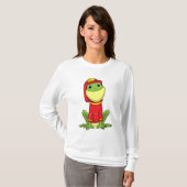 Frog as Firefighter with Helmet T-shirt (Voorkant volledig)
