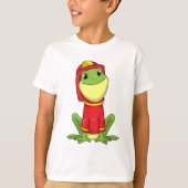 Frog as Firefighter with Helmet T-shirt (Voorkant)