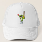 Frog at Cricket with Cricket Trucker Pet (Voorkant)