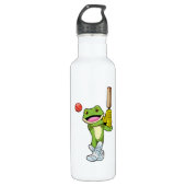 Frog at Cricket with Cricket Waterfles (Voorkant)