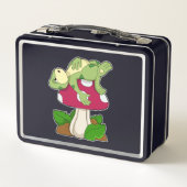 Frog at Sleeping with Mushroom (Achterkant)