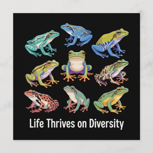 Frog Autism Neurodiversity is Necessary SPED  Kaart (Voorkant)