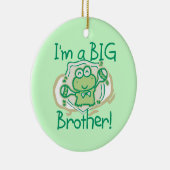 Frog Big Brother Keramisch Ornament (Rechts)
