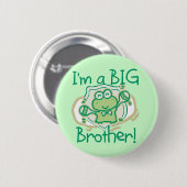 Frog Big Brother Ronde Button 5,7 Cm (Voorkant /achterkant)