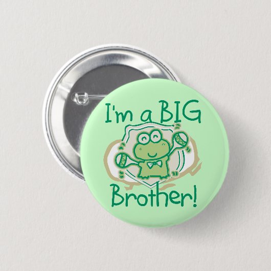 Frog Big Brother Ronde Button 5,7 Cm (Voorkant /achterkant)