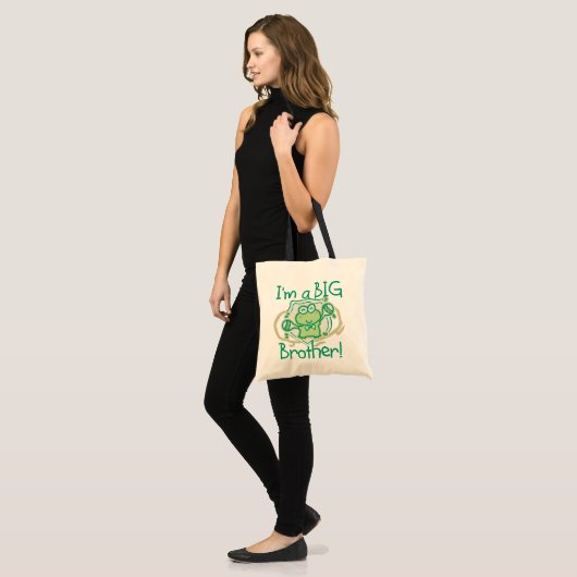 Frog Big Brother Tote Bag (Voorkant (model))