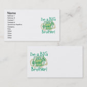 Frog Big Brother Visitekaartje (Voorkant / Achterkant)
