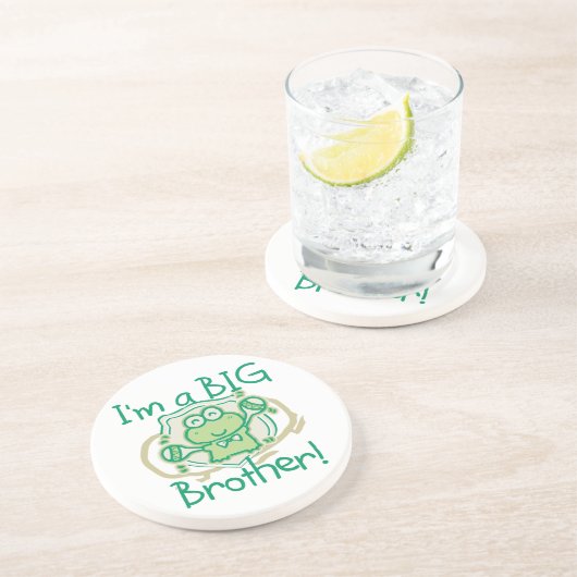 Frog Big Brother Zandsteen Onderzetter (Zijkant)