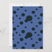 Frog Birthday Invitation Kaart (Achterkant)
