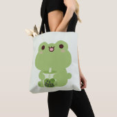Frog Boba Tote Bag (Dichtbij)