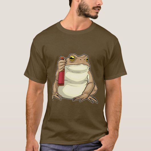 Frog Bottle Beer T-shirt (Voorkant)