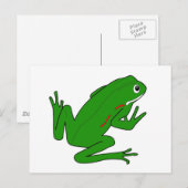 FROG BRIEFKAART (Voorkant / Achterkant)
