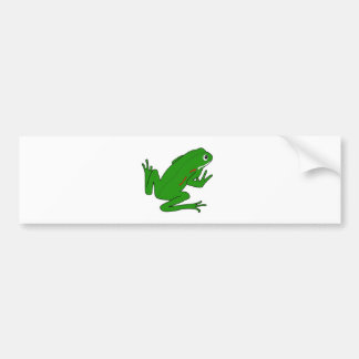 FROG BUMPERSTICKER