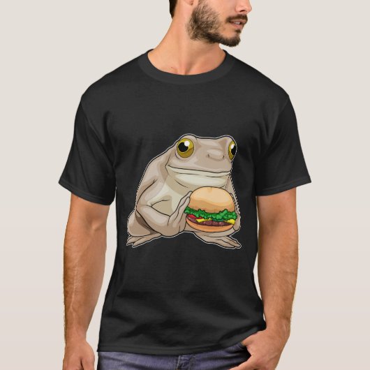 Frog Burger T-shirt (Voorkant)