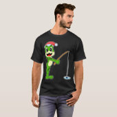 Frog Christmas Vist T-shirt (Voorkant volledig)