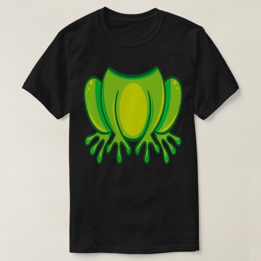 Frog Costume Funny Halloween Frog Lover Bullfrog C T-shirt (Design voorkant)