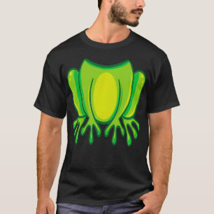 Frog Costume Funny Halloween Frog Lover Bullfrog C T-shirt