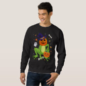Frog Costume Toad Kids Cute Frog Halloween Trui (Voorkant volledig)