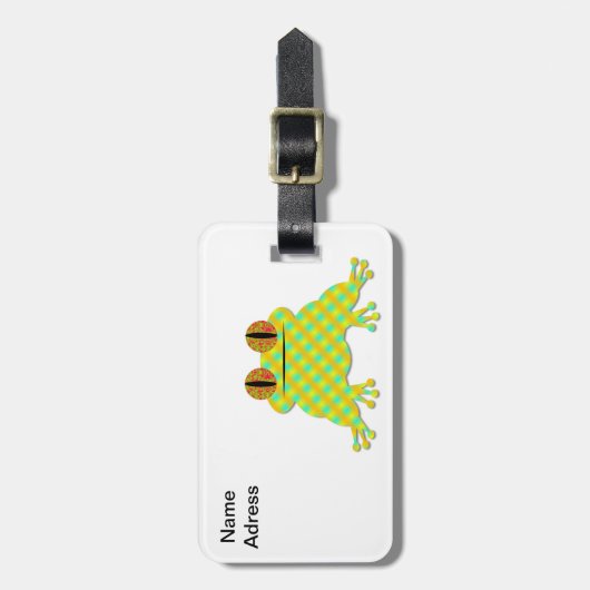 Frog Cut Bagagelabel (Voorkant verticaal)