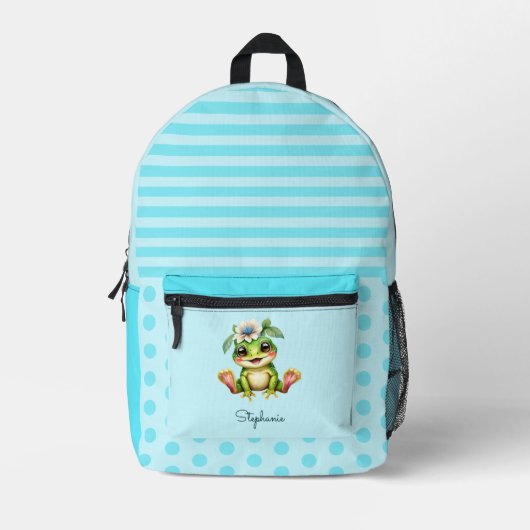 Frog Cut Bedrukte Rugzak (Voorkant)