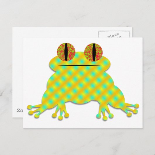 Frog Cut Briefkaart (Voorkant / Achterkant)