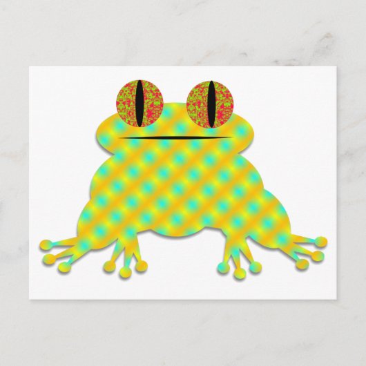 Frog Cut Briefkaart (Voorkant)