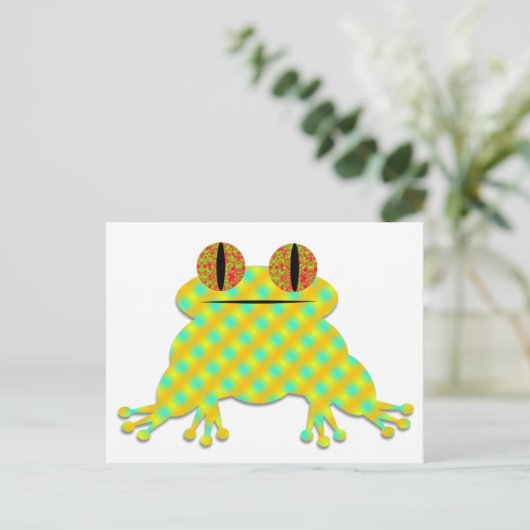 Frog Cut Briefkaart (Staand voorkant)