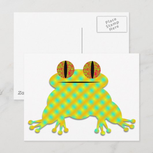 Frog Cut Briefkaart (Voorkant / Achterkant)
