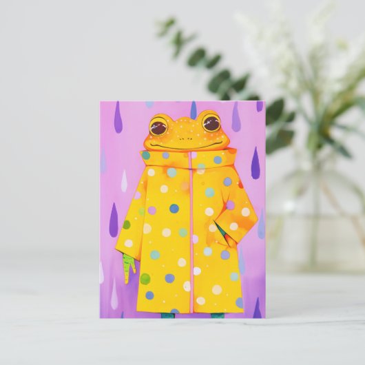 Frog Cut Briefkaart (Staand voorkant)