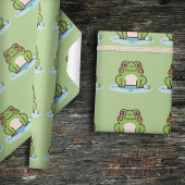Frog Cut Cadeaupapier