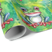 Frog Cut Cadeaupapier (Rol Hoek)