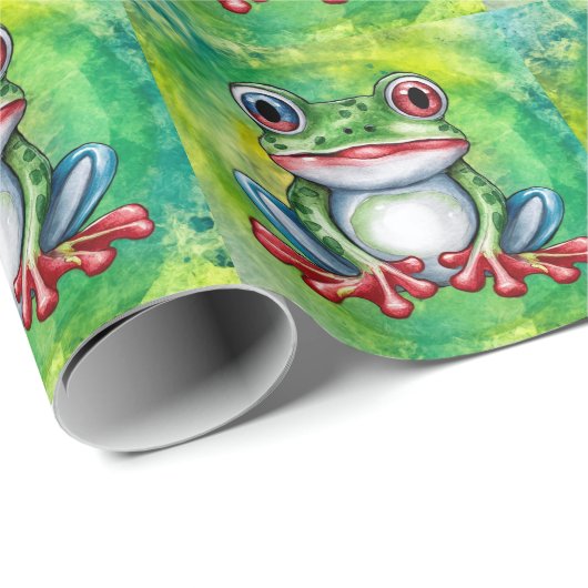 Frog Cut Cadeaupapier (Rol Hoek)
