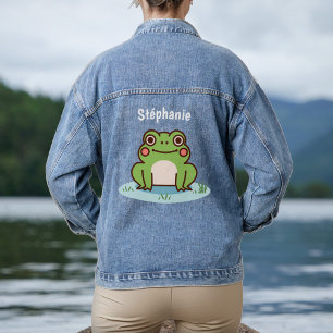 Frog Cut Denim Jacket