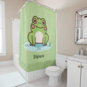 Frog Cut Douchegordijn (In situ)