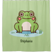 Frog Cut Douchegordijn (Voorkant)