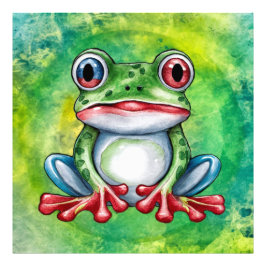 Frog Cut Foto Afdruk