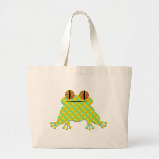 Frog Cut Grote Tote Bag (Voorkant)