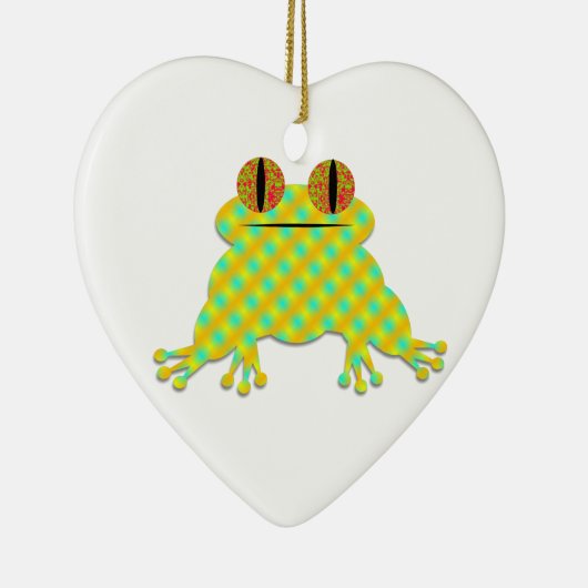 Frog Cut Keramisch Ornament (Rechts)