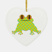 Frog Cut Keramisch Ornament (Voorkant)