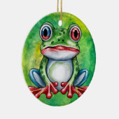 Frog Cut Keramisch Ornament (Rechts)