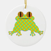 Frog Cut Keramisch Ornament (Voorkant)
